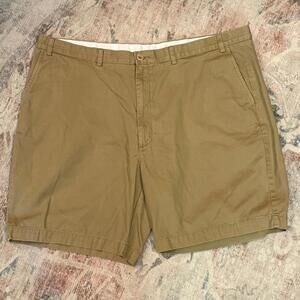 Roundtree & Yorke tan‎ men's khaki chino shorts, waist 46 in.
